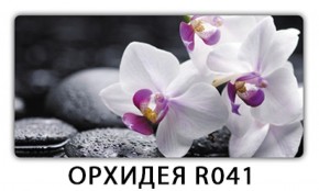 Обеденный раздвижной стол Бриз с фотопечатью Орхидея R041 в Можге - mozhga.ok-mebel.com | фото 2