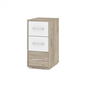ОЛИВИЯ О62 Комод-тумба (дуб серый/белый) в Можге - mozhga.ok-mebel.com | фото