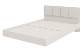 Парус Кровать 1600 на щитах (Белый) в изголовье 5 декор. квадрата в Можге - mozhga.ok-mebel.com | фото