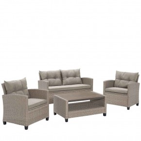 Плетеный комплект мебели с диваном AFM-804B Beige в Можге - mozhga.ok-mebel.com | фото 2