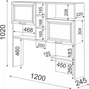 Подростковая ОСТИН (модульная) в Можге - mozhga.ok-mebel.com | фото 43