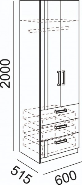 Подростковая Волкер (модульная) в Можге - mozhga.ok-mebel.com | фото 11