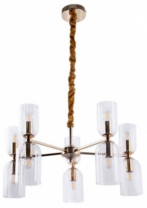 Подвесная люстра Arte Lamp Charm A1623LM-10GO в Можге - mozhga.ok-mebel.com | фото