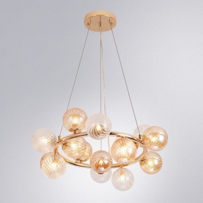Подвесная люстра Arte Lamp Etereo A5261LM-15GO в Можге - mozhga.ok-mebel.com | фото 3