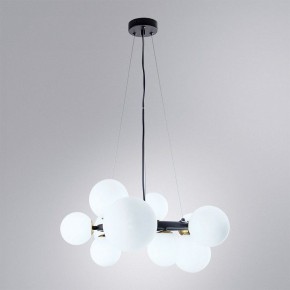 Подвесная люстра Arte Lamp Gemini A2243SP-10BK в Можге - mozhga.ok-mebel.com | фото 3