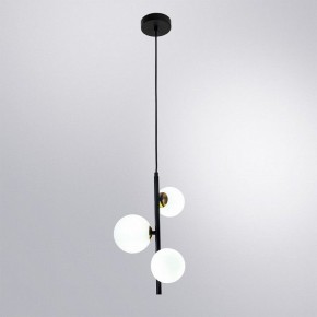 Подвесная люстра Arte Lamp Gemini A2243SP-3BK в Можге - mozhga.ok-mebel.com | фото 3