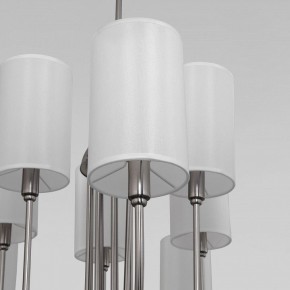Подвесная люстра Eurosvet Abbey 60164/10 никель Smart в Можге - mozhga.ok-mebel.com | фото 7