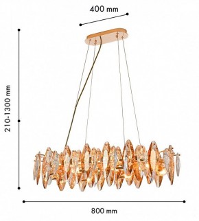 Подвесная люстра Favourite Glans 4719-8PC в Можге - mozhga.ok-mebel.com | фото 4