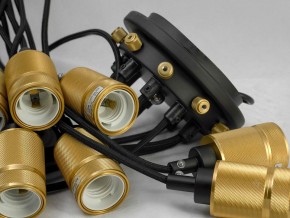 Подвесная люстра Lussole Shirley LSP-9869 в Можге - mozhga.ok-mebel.com | фото 3