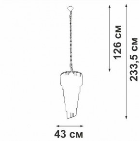 Подвесная люстра Vitaluce V5311 V5311-0/13 в Можге - mozhga.ok-mebel.com | фото 2