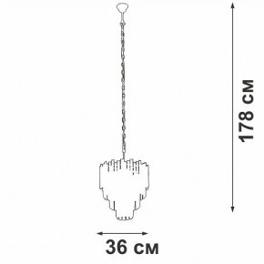 Подвесная люстра Vitaluce V58470 V58470-8/5 в Можге - mozhga.ok-mebel.com | фото 4