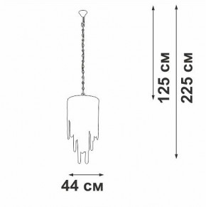 Подвесная люстра Vitaluce V5885 V5885-9/7 в Можге - mozhga.ok-mebel.com | фото 3