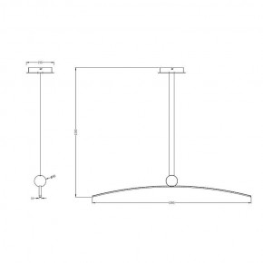 Подвесной светильник Arte Lamp Arno A3362SP-25BK в Можге - mozhga.ok-mebel.com | фото 3