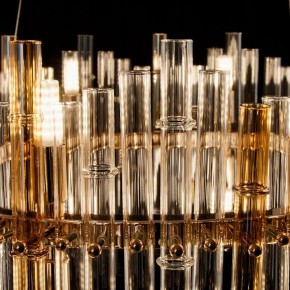 Подвесной светильник Arte Lamp Crystalla A4111LM-16GO в Можге - mozhga.ok-mebel.com | фото 6