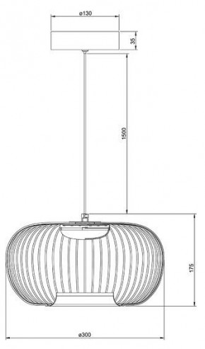 Подвесной светильник Arte Lamp Flare A3527SP-12BK в Можге - mozhga.ok-mebel.com | фото 3