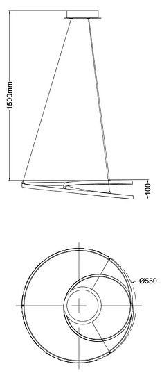 Подвесной светильник Arte Lamp Millo A3893SP-30BK в Можге - mozhga.ok-mebel.com | фото 3
