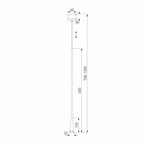 Подвесной светильник Elektrostandard Vist a068610 в Можге - mozhga.ok-mebel.com | фото 4