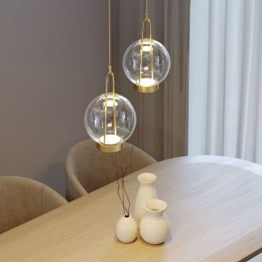 Подвесной светильник Eurosvet Frasco 50267/1 LED латунь в Можге - mozhga.ok-mebel.com | фото 4