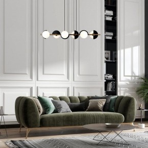 Подвесной светильник Eurosvet Moity 70149/6 черный/латунь Smart в Можге - mozhga.ok-mebel.com | фото 4