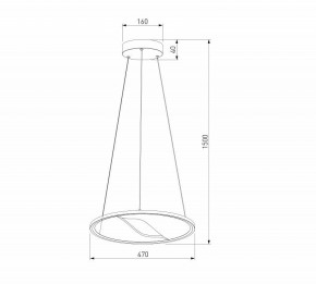 Подвесной светильник Eurosvet Occhio 40026/1 LED серый в Можге - mozhga.ok-mebel.com | фото 5