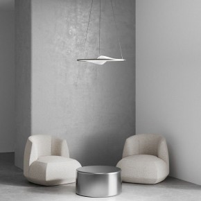 Подвесной светильник Eurosvet Occhio 40027/1 LED серый в Можге - mozhga.ok-mebel.com | фото 4