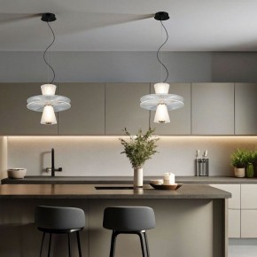 Подвесной светильник Eurosvet Titania 40028/1 LED белый в Можге - mozhga.ok-mebel.com | фото 3