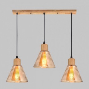 Подвесной светильник Imex MD.5870 MD.5870-3-P-WOOD+BK в Можге - mozhga.ok-mebel.com | фото 2