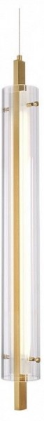 Подвесной светильник Indigo Vitreo 11067/B/1P Brass в Можге - mozhga.ok-mebel.com | фото