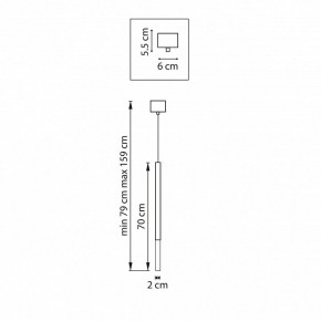 Подвесной светильник Lightstar Tubo LT7473372 в Можге - mozhga.ok-mebel.com | фото 4