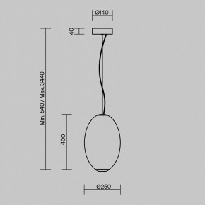 Подвесной светильник Maytoni Bruma MOD397PL-L19CH3K в Можге - mozhga.ok-mebel.com | фото 6