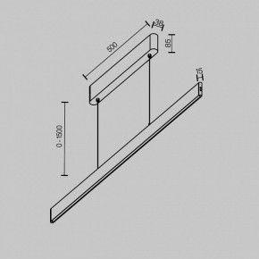 Подвесной светильник Maytoni Ephoria P109PL-36W2.7-6K-B в Можге - mozhga.ok-mebel.com | фото 7