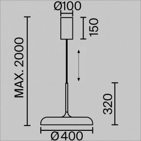 Подвесной светильник Maytoni Gerhard MOD189PL-L39W3K в Можге - mozhga.ok-mebel.com | фото 6