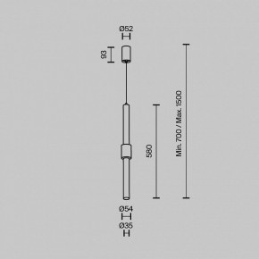Подвесной светильник Maytoni Jelly P105PL-12W3K-BS в Можге - mozhga.ok-mebel.com | фото 5