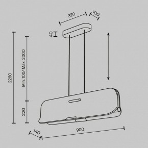 Подвесной светильник Maytoni Optimista MOD408PL-L12B3K в Можге - mozhga.ok-mebel.com | фото 7