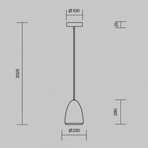 Подвесной светильник Maytoni Pilastro MOD430PL-01CM в Можге - mozhga.ok-mebel.com | фото 5