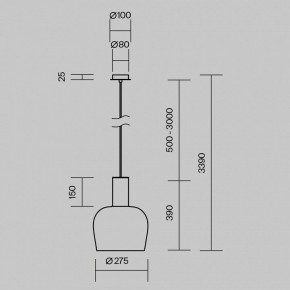 Подвесной светильник Maytoni Smart Casual MOD414PL-L7B3K в Можге - mozhga.ok-mebel.com | фото 5