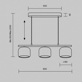 Подвесной светильник Maytoni Spirito MOD286PL-L12W3K в Можге - mozhga.ok-mebel.com | фото 4