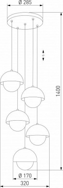 Подвесной светильник TK Lighting Bono 10214 Bono в Можге - mozhga.ok-mebel.com | фото 4