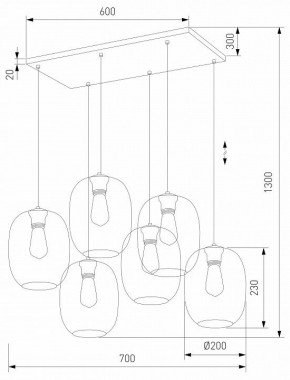 Подвесной светильник TK Lighting Elio 5974 Elio в Можге - mozhga.ok-mebel.com | фото 3