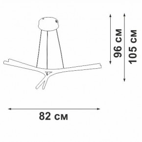 Подвесной светильник Vitaluce V2708 V2708-9/3S в Можге - mozhga.ok-mebel.com | фото 3