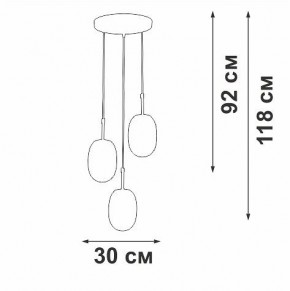 Подвесной светильник Vitaluce V28210 V28210-1/3S в Можге - mozhga.ok-mebel.com | фото 5