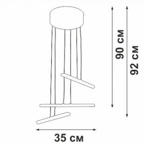 Подвесной светильник Vitaluce V3046 V3046-0/3S в Можге - mozhga.ok-mebel.com | фото 5