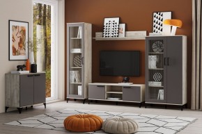 Полка НМ 013.72 "Марсель" (Дуб Крафт Серый) в Можге - mozhga.ok-mebel.com | фото 2