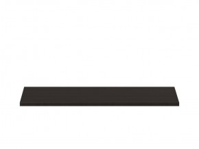 Полка ОРИОН для шкафа широкая, цвет Дуб Венге в Можге - mozhga.ok-mebel.com | фото 2