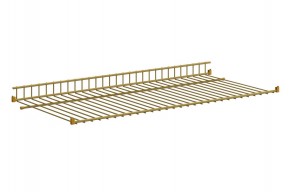 Полка сотовая L695 (золото) в Можге - mozhga.ok-mebel.com | фото