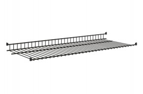 Полка сотовая L895 (черный муар) в Можге - mozhga.ok-mebel.com | фото
