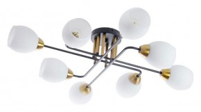 Потолочная люстра Arte Lamp Andrea A8141PL-8BK в Можге - mozhga.ok-mebel.com | фото