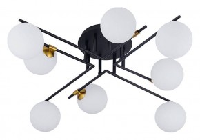 Потолочная люстра Arte Lamp Gemini A2243PL-8BK в Можге - mozhga.ok-mebel.com | фото