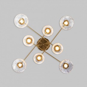 Потолочная люстра Eurosvet Ripple 50389 LED латунь в Можге - mozhga.ok-mebel.com | фото 3