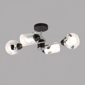 Потолочная люстра Imex MD.8243 MD.8243-4-S-BK+CH в Можге - mozhga.ok-mebel.com | фото 2